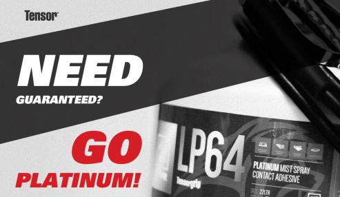 For a LifeTime Guarantee, Bond with TensorGrip Platinum